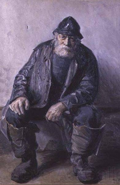 Michael Ancher Skagen Fisherman Spain oil painting art